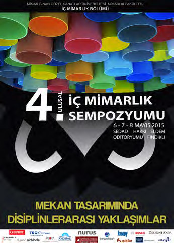4TH NATIONAL INTERIOR DESIGN SYMPOSIUM: “INTERDISCIPLINARY APPROACHES IN SPACE DESIGN”