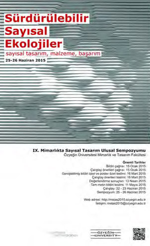 9TH NATIONAL SYMPOSIUM ON DIGITAL DESIGN IN ARCHITECTURE