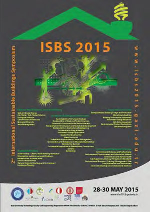 2ND INTERNATIONAL SUSTAINABLE BUILDINGS SYMPOSIUM