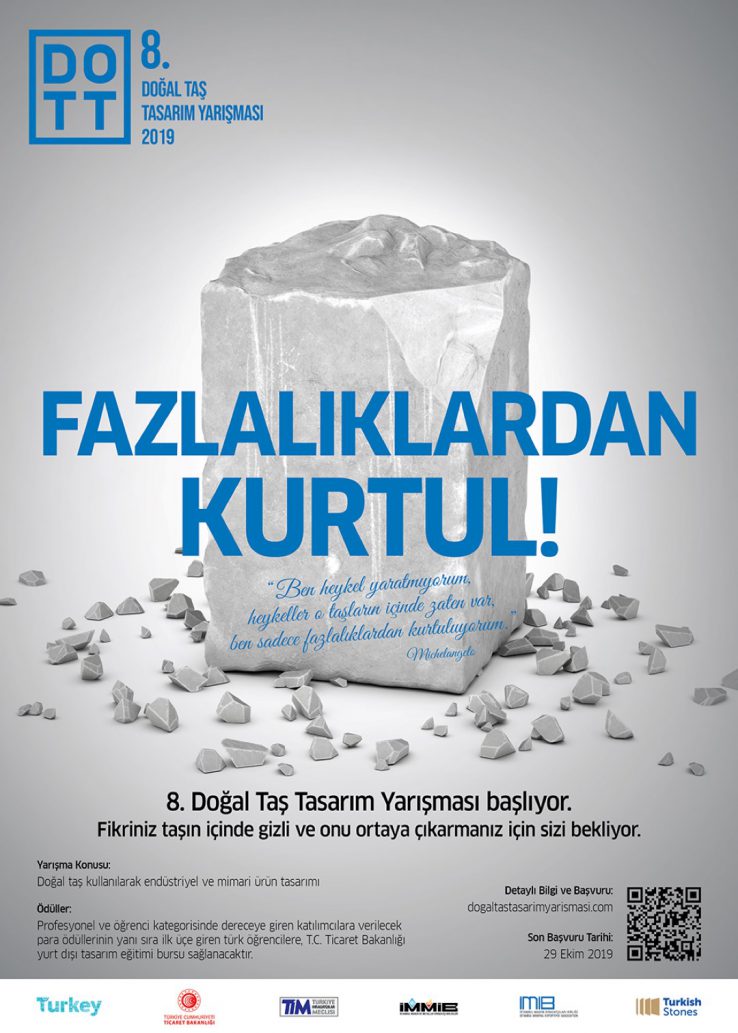 8. DOĞAL TAŞ TASARIM YARIŞMASI BAŞVURULARI TAMAMLANDI