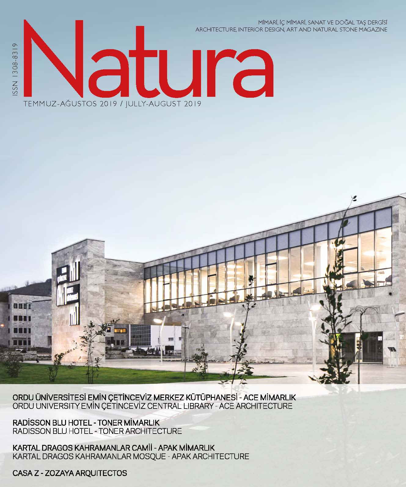 TEMMUZ – AĞUSTOS 2019 / JULY – AUGUST 2019