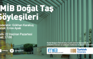İMİB DOĞAL TAŞ SÖYLEŞİLERİ: EMRE APAK
