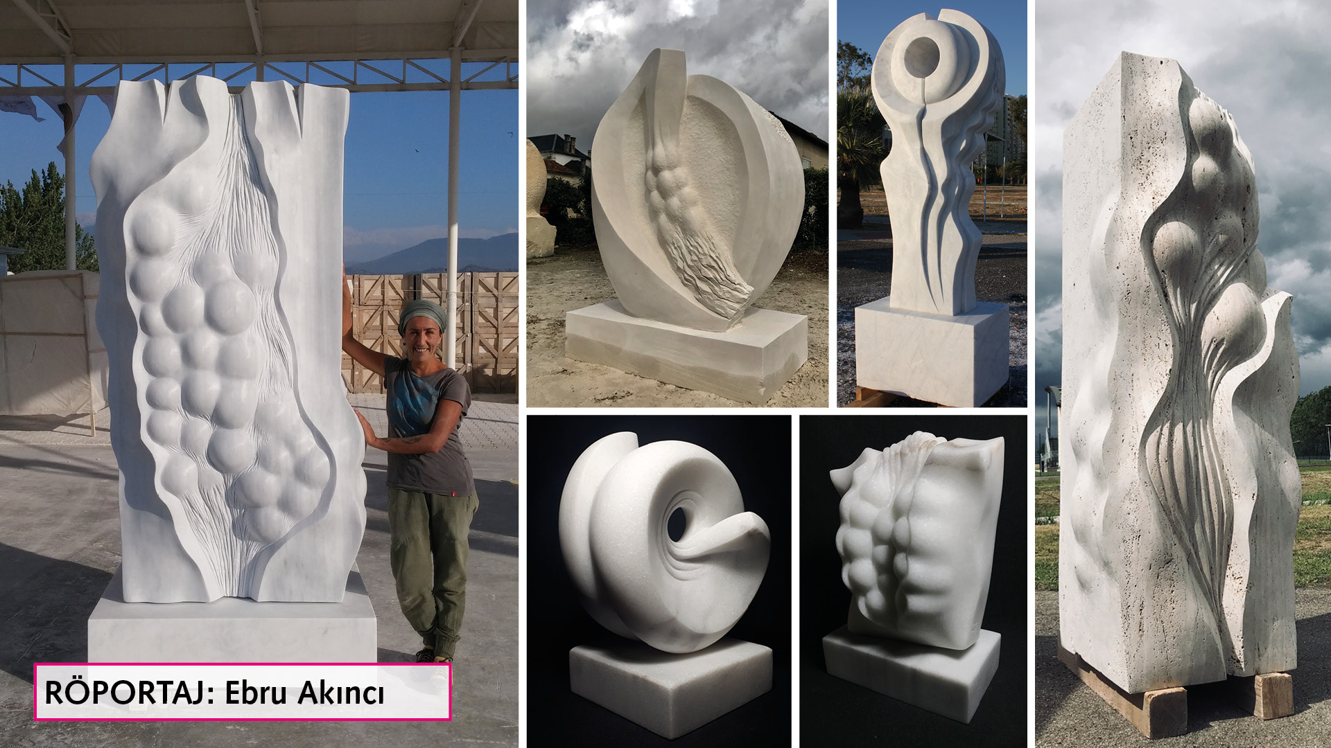 “STONE PLAYS AN IDENTIFYING ROLE IN MY ART WORKS.”