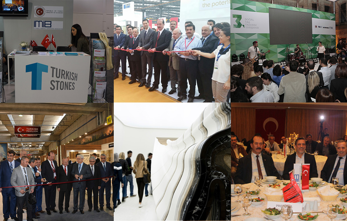 2014 İMİB VE DOĞAL TAŞ SEKTÖRÜ IÇIN YOĞUN BIR YIL OLDU.