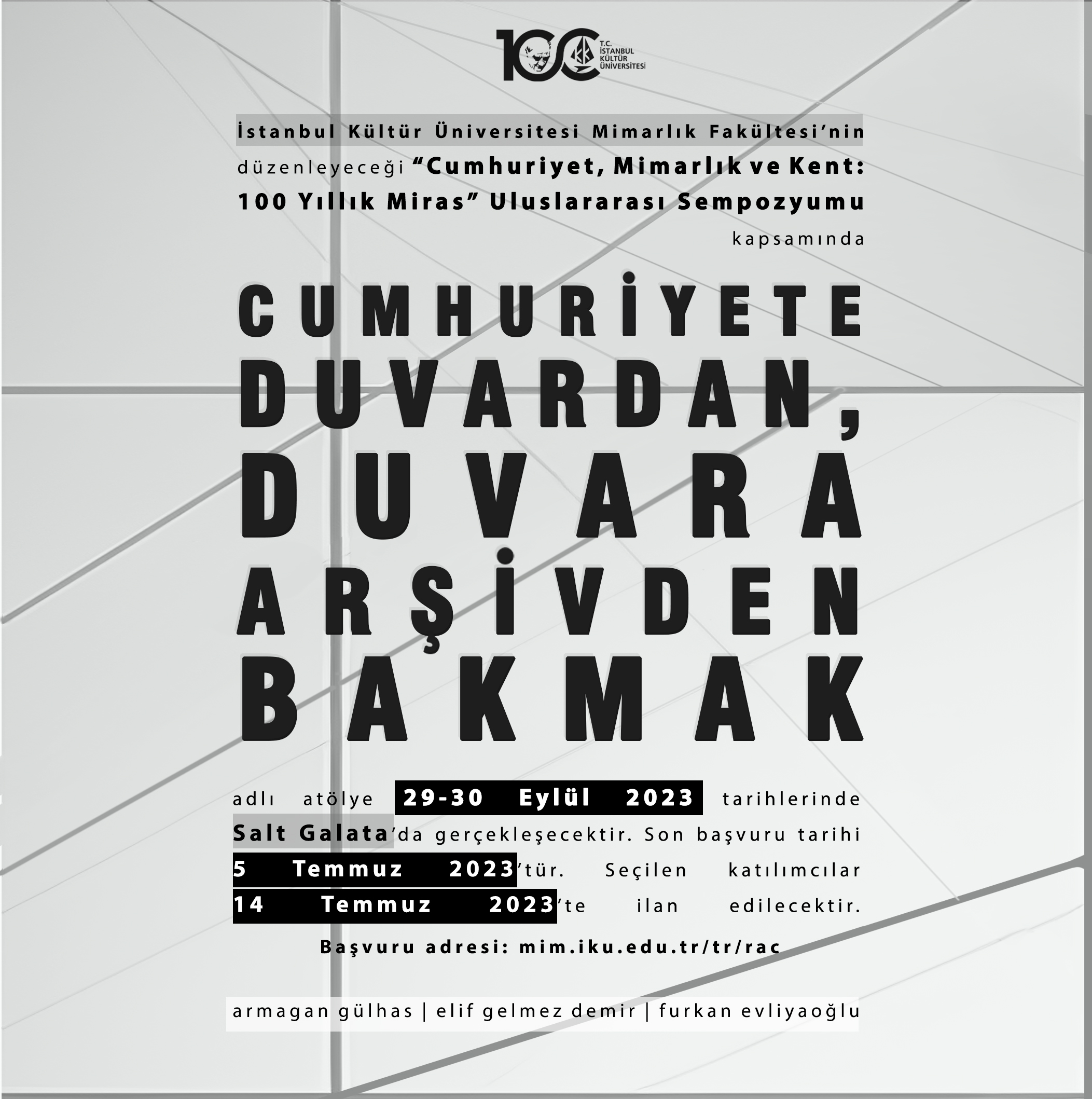 CUMHURİYET, MİMARLIK VE KENT: 100 YILLIK MİRAS