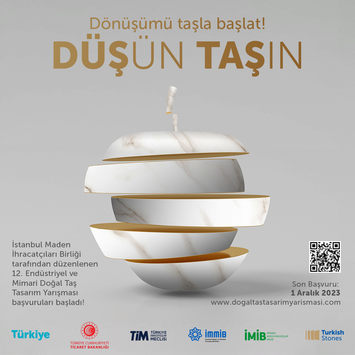 12. DOĞAL TAŞ TASARIM YARIŞMASI BAŞLADI