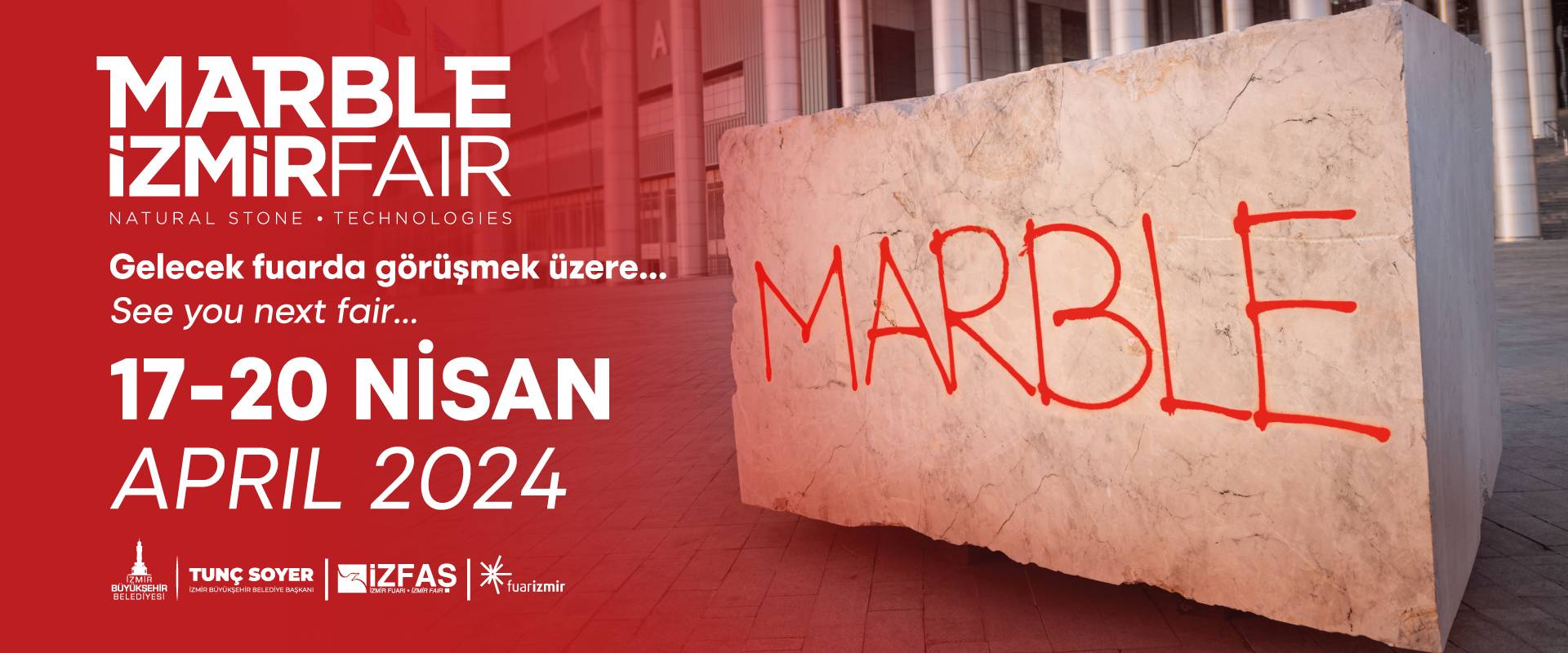 MARBLE İZMİR FUARI İÇİN HAZIRLIKLAR BAŞLADI