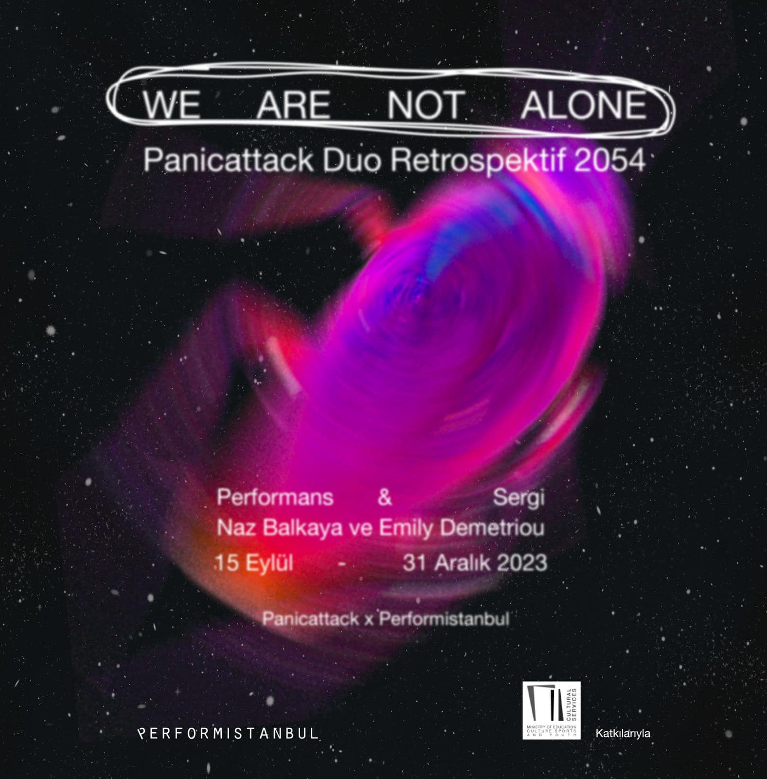 “Yalnız Değiliz: Panicattack Duo Retrospektifi, 2054”