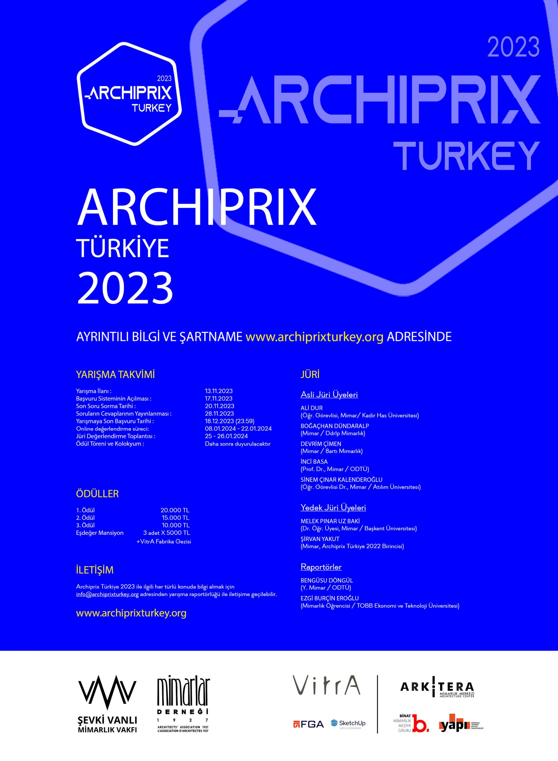 ARCHIPRIX TÜRKİYE 2023